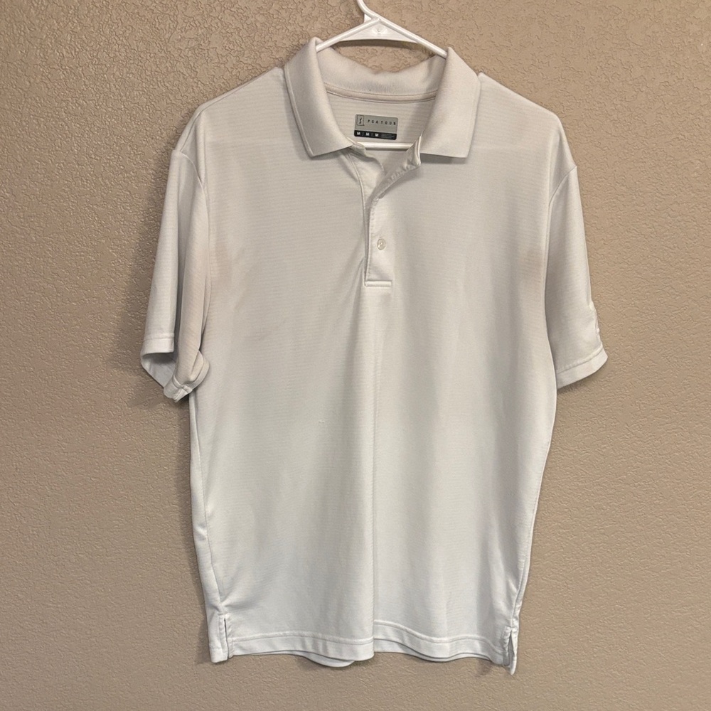 PGA Tour Classic White Polo Shirt